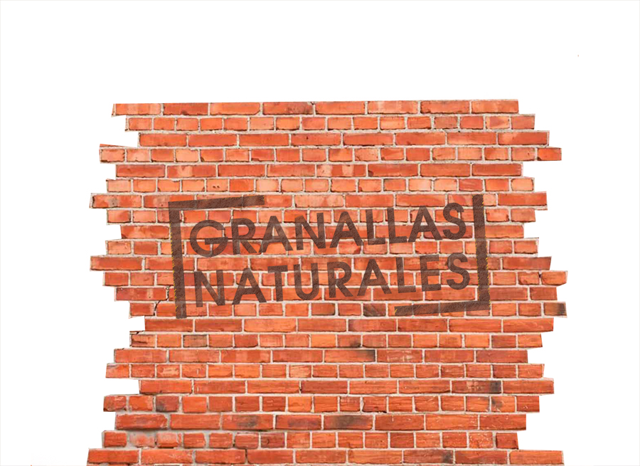 Limpieza de graffiti sobre ladrillos con cascara de nuez 2